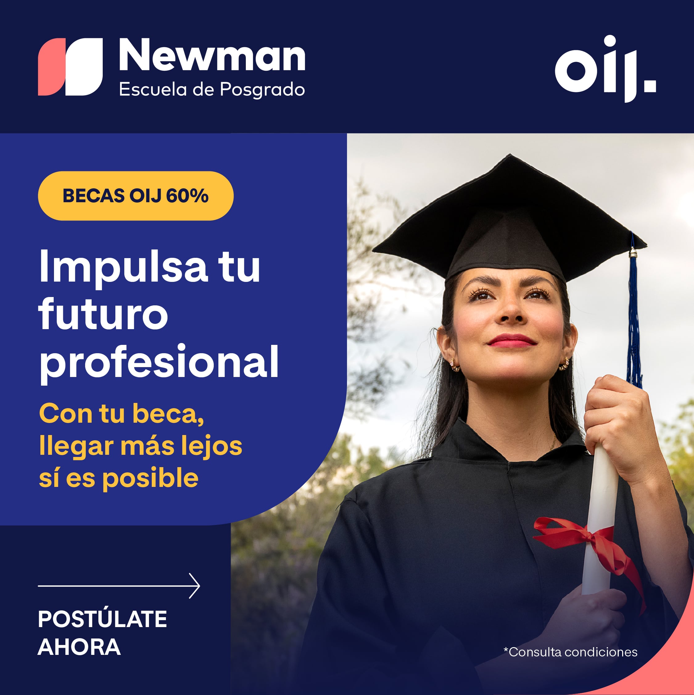 BECAS OIJ – ESCUELA DE POSGRADO NEWMAN