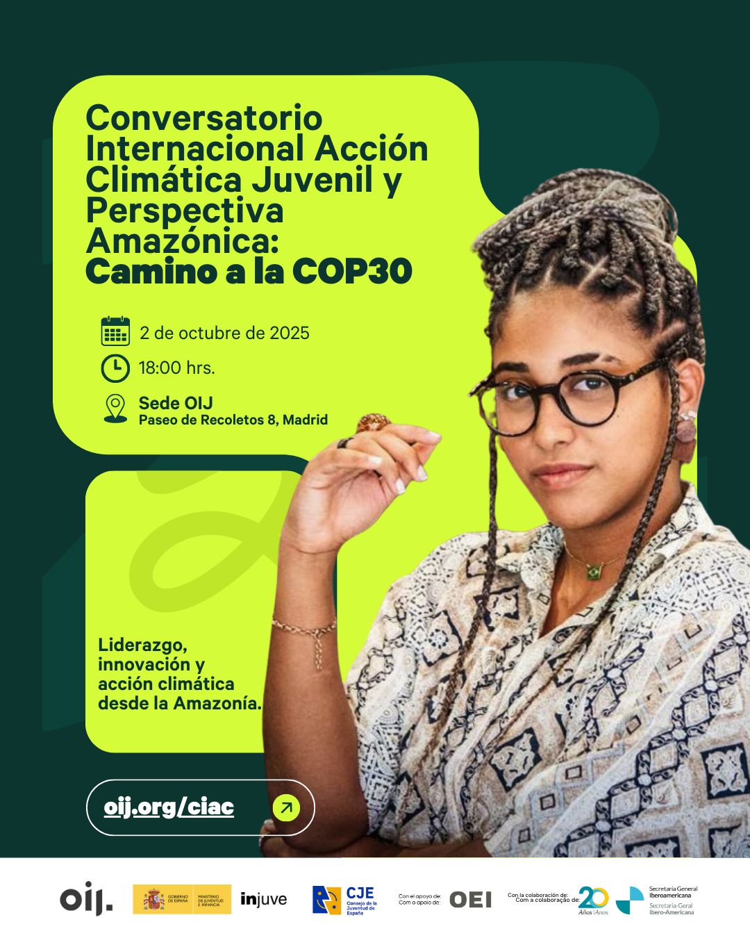 Conversatorio Internacional Acción Climática Juvenil y Perspectiva Amazónica: Camino a la COP30