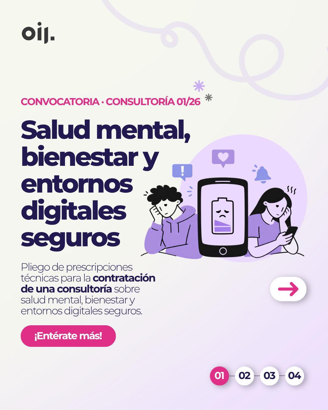 Consultoría en salud mental, bienestar y entornos digitales seguros